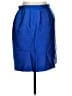 Carlisle 100% Silk Solid Blue Silk Skirt Size 12 - photo 1