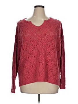 Peace Love World Pullover Sweater
