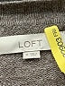 Ann Taylor LOFT Gray Pullover Sweater Size M - photo 7
