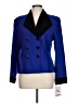 Executive Collection 100% Wool Blue Wool Blazer Size 12 - photo 1