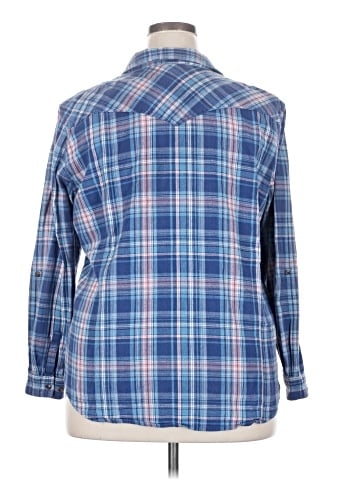 Bit & Bridle Long Sleeve Button-Down Shirt (view 2)