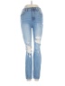 oasis Hearts Blue Jeans Size 5 - photo 1