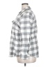 Chaps 100% Cotton Checkered-gingham Gray Jacket Size 2X - photo 5
