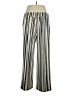 Massini Stripes Ivory Casual Pants Size XL - photo 2