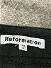 Reformation 100% Tencel Solid Black Shorts Size 10 - photo 3