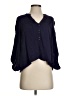 Maeve 100% Rayon Blue 3/4 Sleeve Blouse Size 2 - photo 1