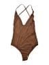 Blue Life Brown Bodysuit Size S - photo 1