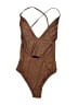 Blue Life Brown Bodysuit Size S - photo 2