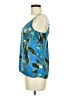 oasis 100% Polyester Blue Sleeveless Blouse Size 8 - photo 5