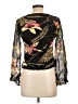 Blue Plate Black Long Sleeve Blouse Size L - photo 2