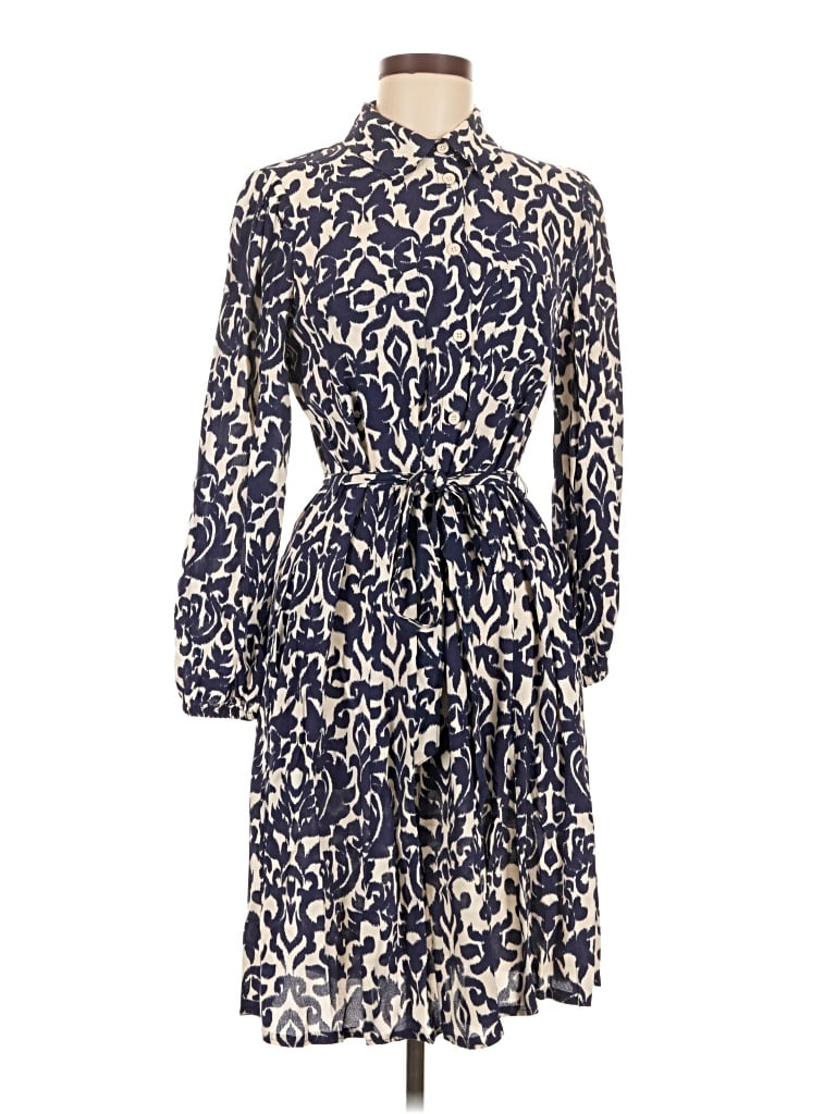 Pre-owned Zara Casual Dress In Blue