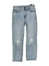 Cat & Jack Hearts Blue Jeans Size 6 - photo 1