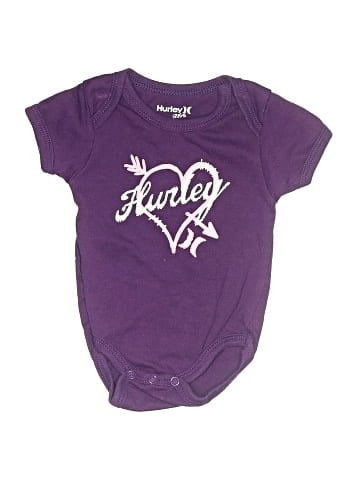 Hurley Short Sleeve Onesie (view 1)