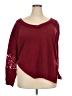 Torrid Burgundy Pullover Sweater Size 2X Plus (2) - photo 1