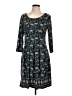 Max Studio Paisley Teal Casual Dress Size L - photo 1