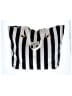 W. by Wantable Stripes Gray Black Tote One size - photo 1