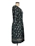 Max Studio Paisley Teal Casual Dress Size L - photo 4
