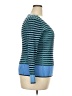 Talbots Houndstooth Blue Pullover Sweater Size 2X Petite - photo 4