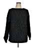 Any Body 100% Polyester Metallic Black Pullover Sweater Size XL - photo 1