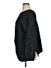 Any Body 100% Polyester Metallic Black Pullover Sweater Size XL - photo 5