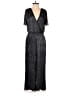 Banana Republic Metallic Silver Jumpsuit Size XS - photo 1