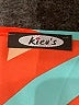 Kieu's 100% Polyester Chevron-herringbone Orange Cocktail Dress Size L - photo 7