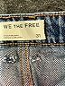We the Free Blue Denim Shorts Size 31 waist - photo 3