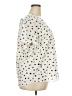 Papermoon 100% Polyester Polka Dots Ivory Short Sleeve Blouse Size 2X - photo 4