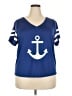 Unbranded Blue Short Sleeve T-Shirt Size 2X - photo 1