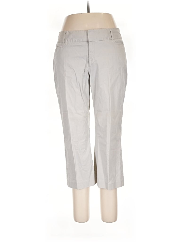Pre-owned Daisy Fuentes Dress Pants In Gray