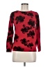 Faded Glory Floral Red Pullover Sweater Size M - photo 1