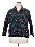 units WOMAN Paisley Blue Blazer Size 2X - photo 1