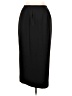 Unbranded 100% Polyester Solid Black Formal Skirt Size 10 (petite) - photo 1