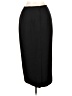 Unbranded 100% Polyester Solid Black Formal Skirt Size 10 (petite) - photo 2