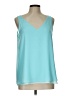 Unbranded Teal Sleeveless Blouse Size L (estimated) - photo 1