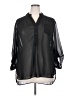 Live 4 Truth 100% Polyester Black 3/4 Sleeve Blouse Size 2X - photo 1