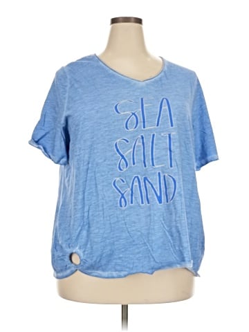 Ulla Popken Short Sleeve T-Shirt (view 1)