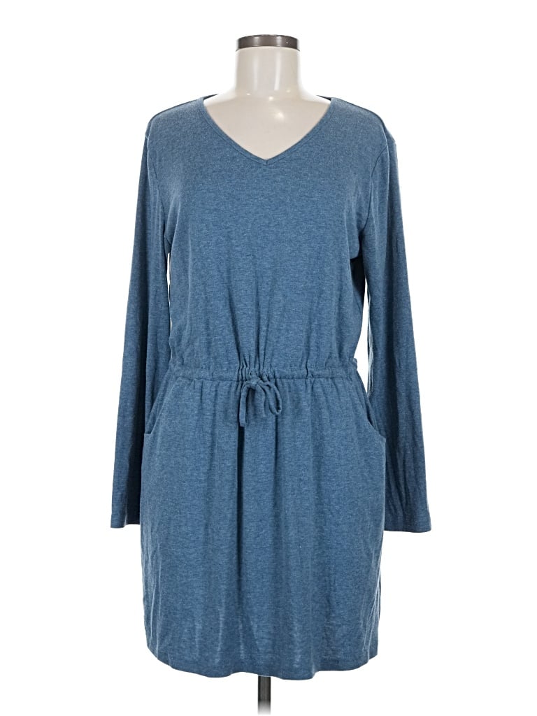 Pre-owned Ofeefan Casual Dress In Blue