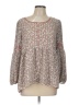 Max Studio Brown Long Sleeve Blouse Size L - photo 1