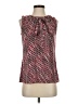 Tommy Hilfiger 100% Polyester Red Sleeveless Blouse Size XS - photo 1