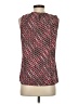 Tommy Hilfiger 100% Polyester Red Sleeveless Blouse Size XS - photo 2