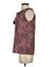 Tommy Hilfiger 100% Polyester Red Sleeveless Blouse Size XS - photo 5