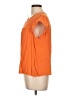 Sanctuary 100% Rayon Orange Short Sleeve Blouse Size L - photo 5