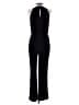 Spense Solid Black Jumpsuit Size 10 - photo 2
