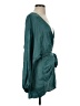Zara Teal Cocktail Dress Size S - photo 4
