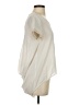 Lumiere 100% Polyester Ivory Short Sleeve Top Size S - photo 4