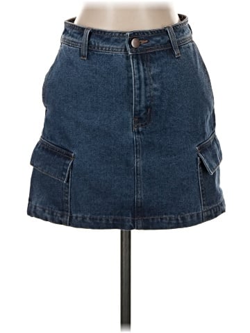 TGLA Denim Skirt (view 1)