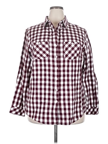 Sandra Ingrish Long Sleeve Button-Down Shirt (view 1)