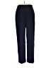 Amanda Smith 100% Polyester Solid Blue Dress Pants Size 14 Petite - photo 1