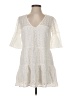 Mustard Seed Ivory Casual Dress Size S - photo 1